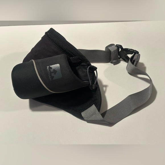 Nathan Running Belt Black - Picture 2 of 5